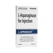 Купить Аспарагиназа (L аспарагиназа) L-Aprakast 10000 МЕ лиоф. для приг. р-ра для инъек. №1 в Москве